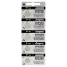Energizer 390/389TZ-BP5 1.55V 88mAh silver oxide watch battery (SR1130W, SR1130SW)