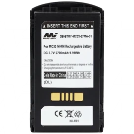 SB-BTRY-MC33-27MA-01 Replacement battery suitable for Zebra MC33xx Series Mobile Computers